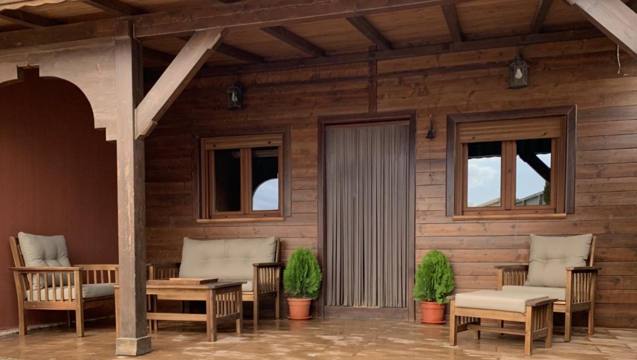 Casa Rural Alcala Cabana Del Herrero 阿尔卡拉德尔胡卡尔 外观 照片