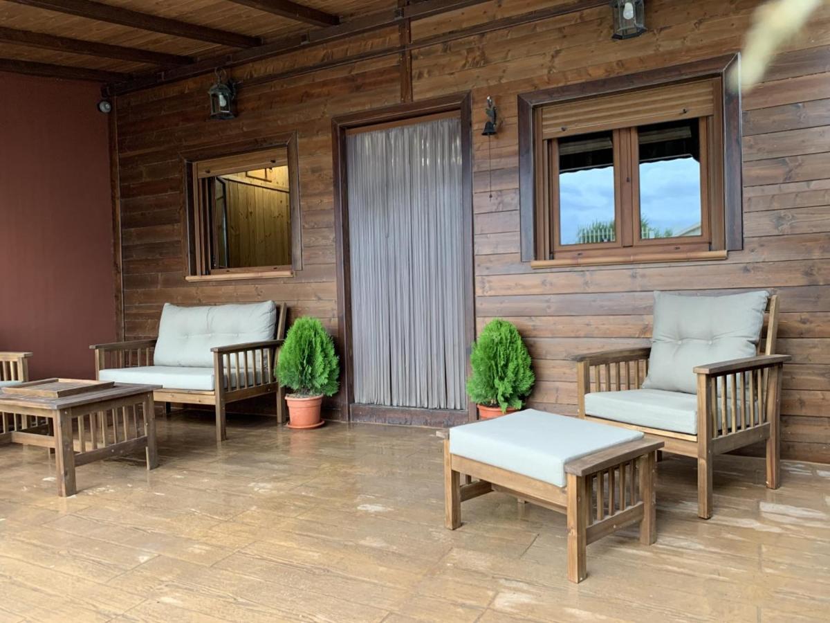 Casa Rural Alcala Cabana Del Herrero 阿尔卡拉德尔胡卡尔 外观 照片