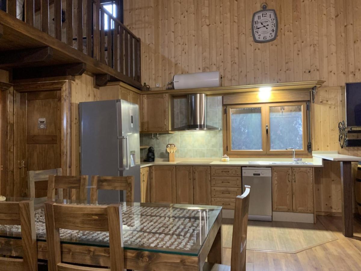 Casa Rural Alcala Cabana Del Herrero 阿尔卡拉德尔胡卡尔 外观 照片