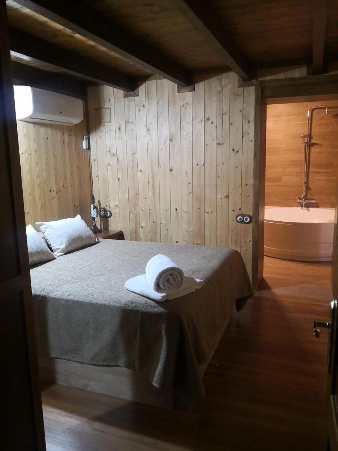 Casa Rural Alcala Cabana Del Herrero 阿尔卡拉德尔胡卡尔 外观 照片